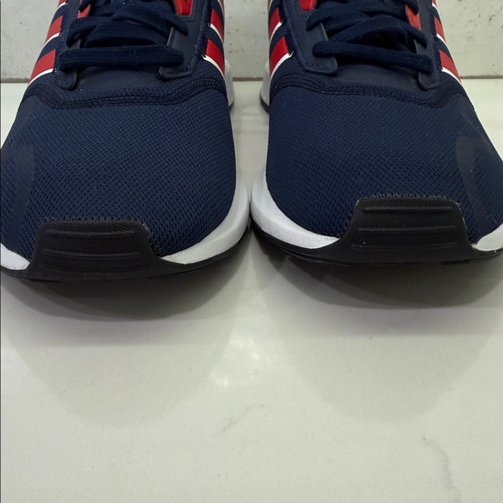 Adidas Swift Run X Men’s 11.5 Running Shoes Navy Red White Athletic Sneakers - Picture 9 of 14